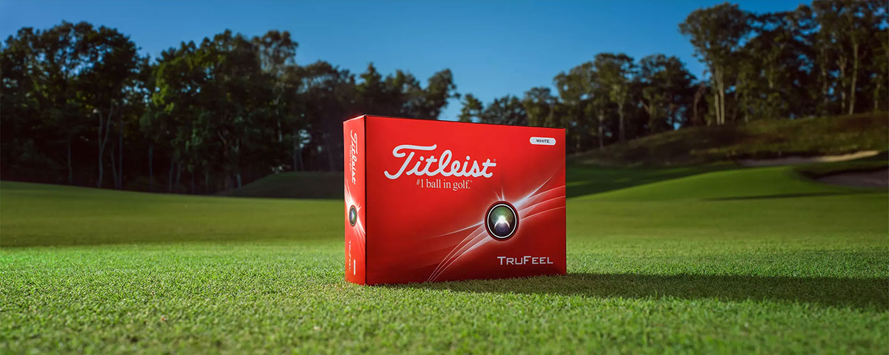 2024 Titleist TruFeel Golf Balls - Lifestyle