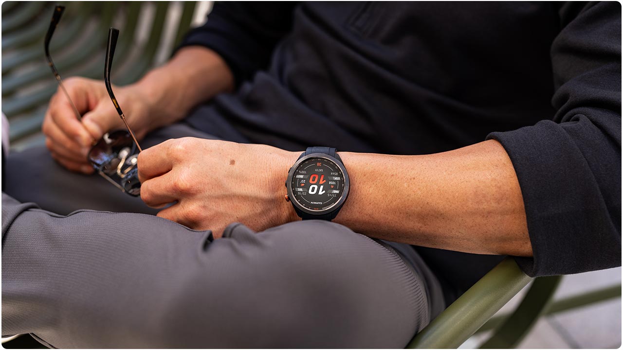 Garmin S70 GSP Golf Watch - Lifestyle OFF the course