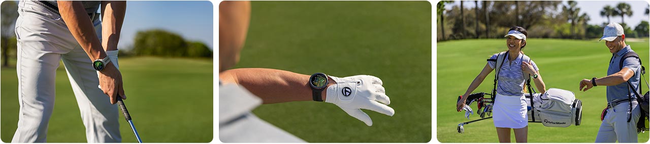 Garmin S70 GSP Golf Watch - Lifestyle on the course